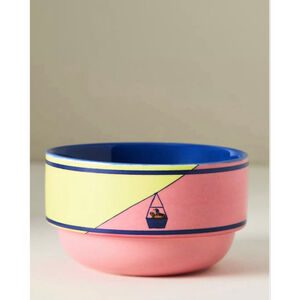 Apres Ski Stoneware Nut Bowl